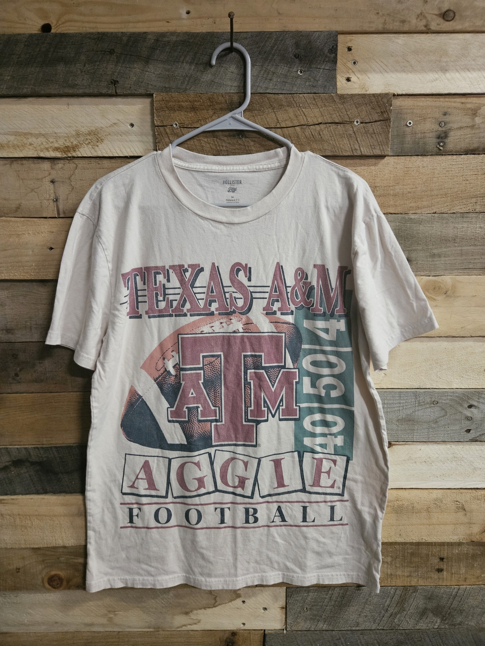 Texas A&M Aggie Football Graphic Tee Hollister
